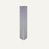 Vertical wall panel with radiating ribbed texture in gray metallic finish on neutral background.