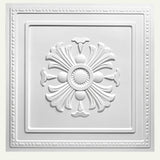 Lberin Wall Panel with embossed floral design in white PVC, measuring 20x20 inches, ideal for decorative interior wall applications.