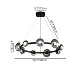 Leofa Round Chandelier - Residence Supply