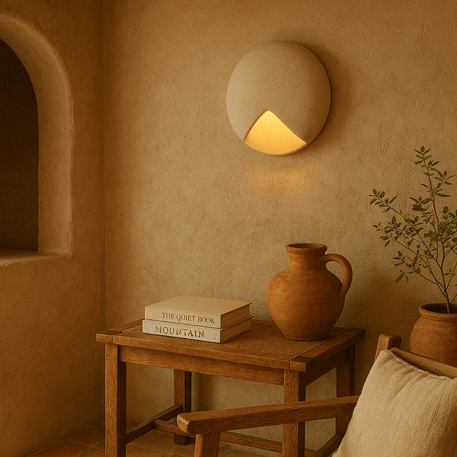 Lexora Travertine Wall Lamp - Residence Supply