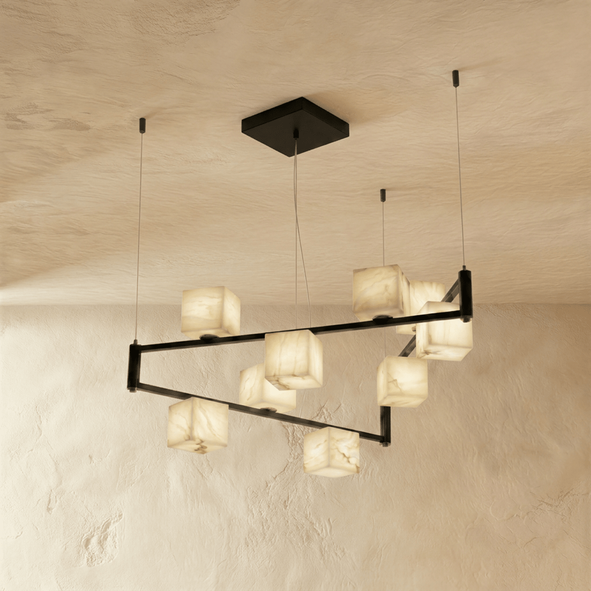 Lifang Alabaster Chandelier - Residence Supply