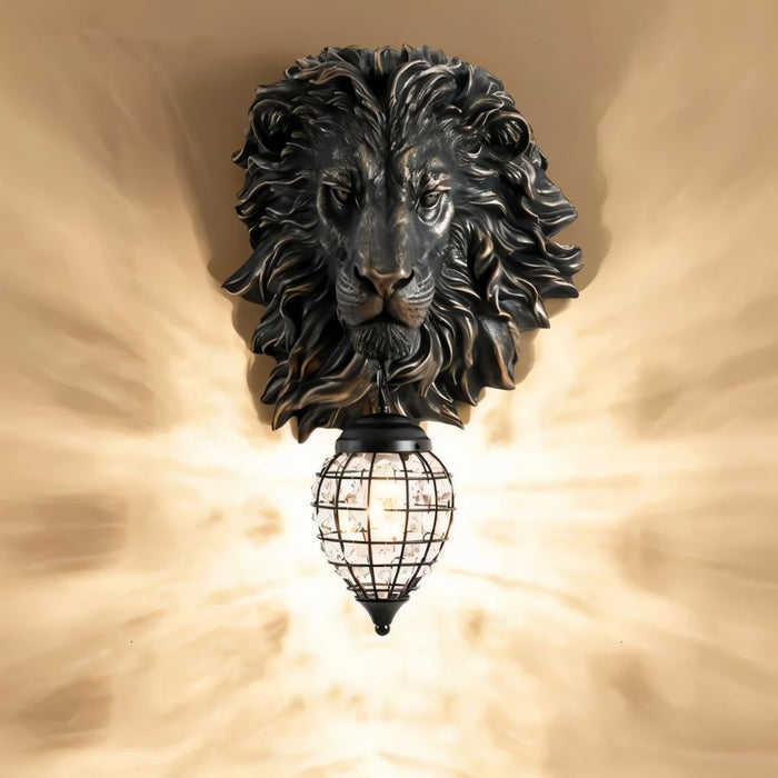 Lion Head Wall Lamp - Contemporary Lighting