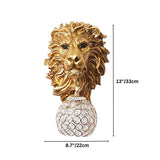 Lion Head Wall Lamp - Residence Supply