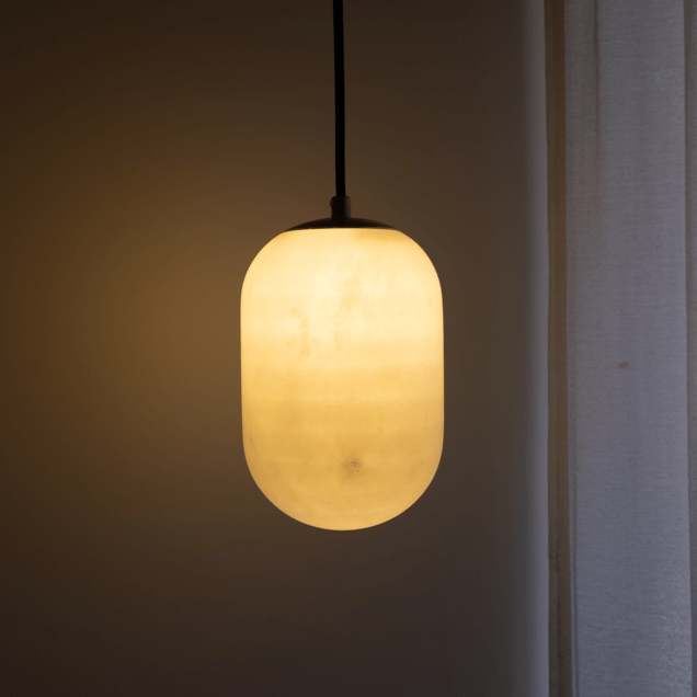 Lithos Alabaster Pendant Light - Residence Supply
