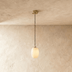 Lithos Alabaster Pendant Light - Residence Supply