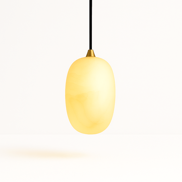 Lithos Alabaster Pendant Light - Residence Supply