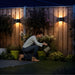 Luminara Outdoor Wall Lamp - Contemporary Lighting for Garden