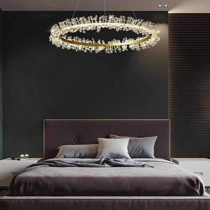 Lumine Modern Chandelier - Bedroom Lighting Fixture