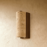 Lurma Travertine Wall Lamp - Residence Supply