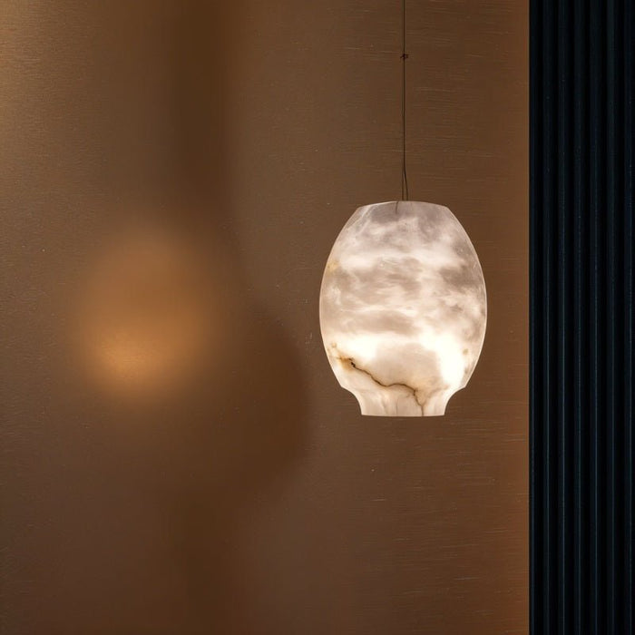 Luxia Alabaster Pendant Light - Contemporary Lighting