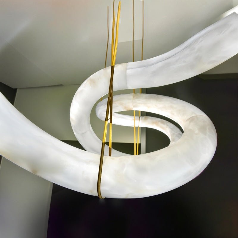 Maat Alabaster Chandelier