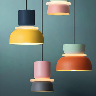 Minimalist Macaron Pendant Light