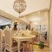 Mahkama Crystal Chandelier - Modern Lighting Fixture for Dining Table