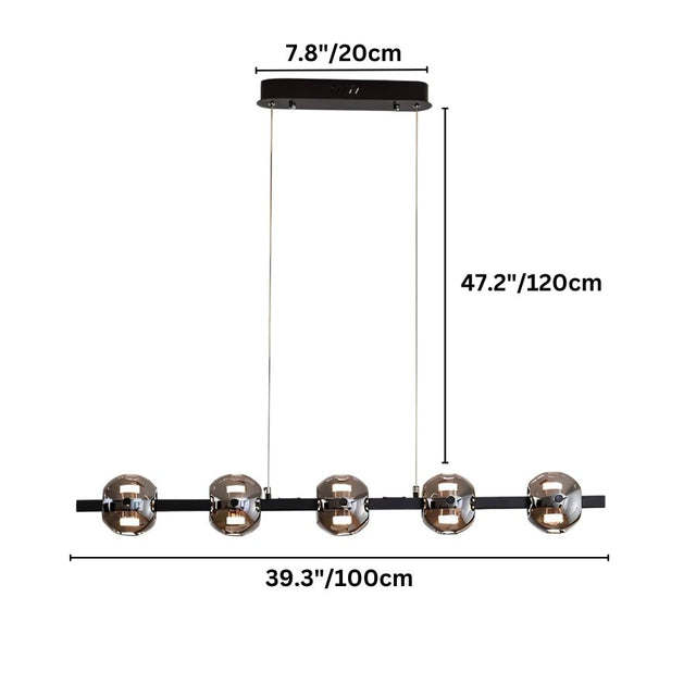 Malay Linear Chandelier