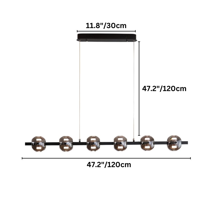 Malay Linear Chandelier