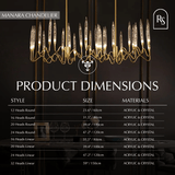 Manara Chandelier - Residence Supply