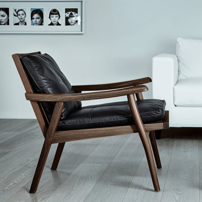 Stylish Mandarin Accent Chair
