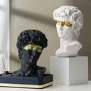 Masked David Figurine