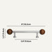 Masra Knob & Pull Bar - Residence Supply