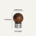 Masra Knob & Pull Bar - Residence Supply