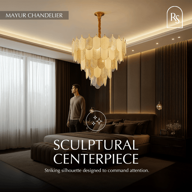 Mayur Chandelier - Residence Supply