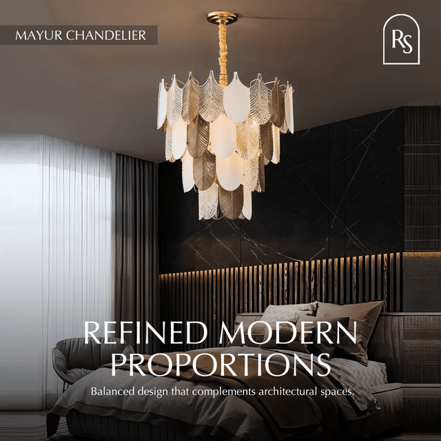 Mayur Chandelier - Residence Supply
