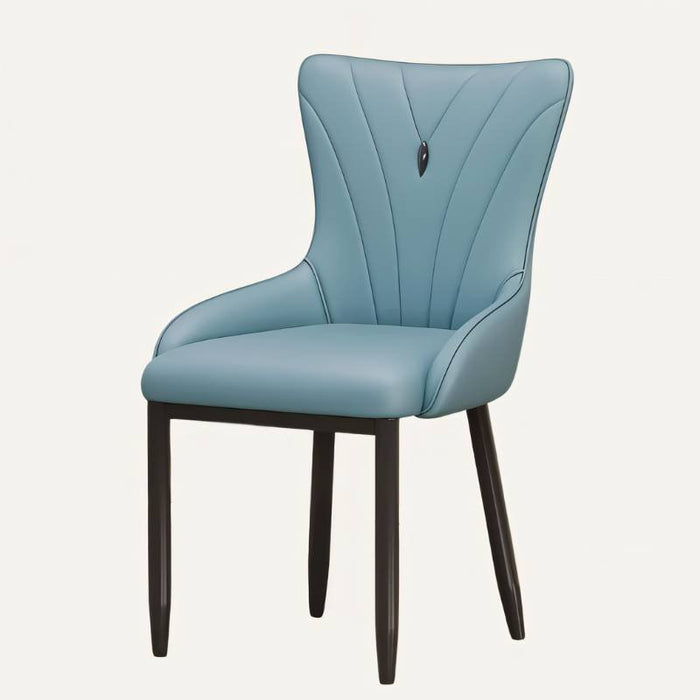 Mazon Leather Parsons Dining Chair: With its sleek design and leather upholstery, this dining chair offers a timeless and versatile seating option for modern dining rooms.