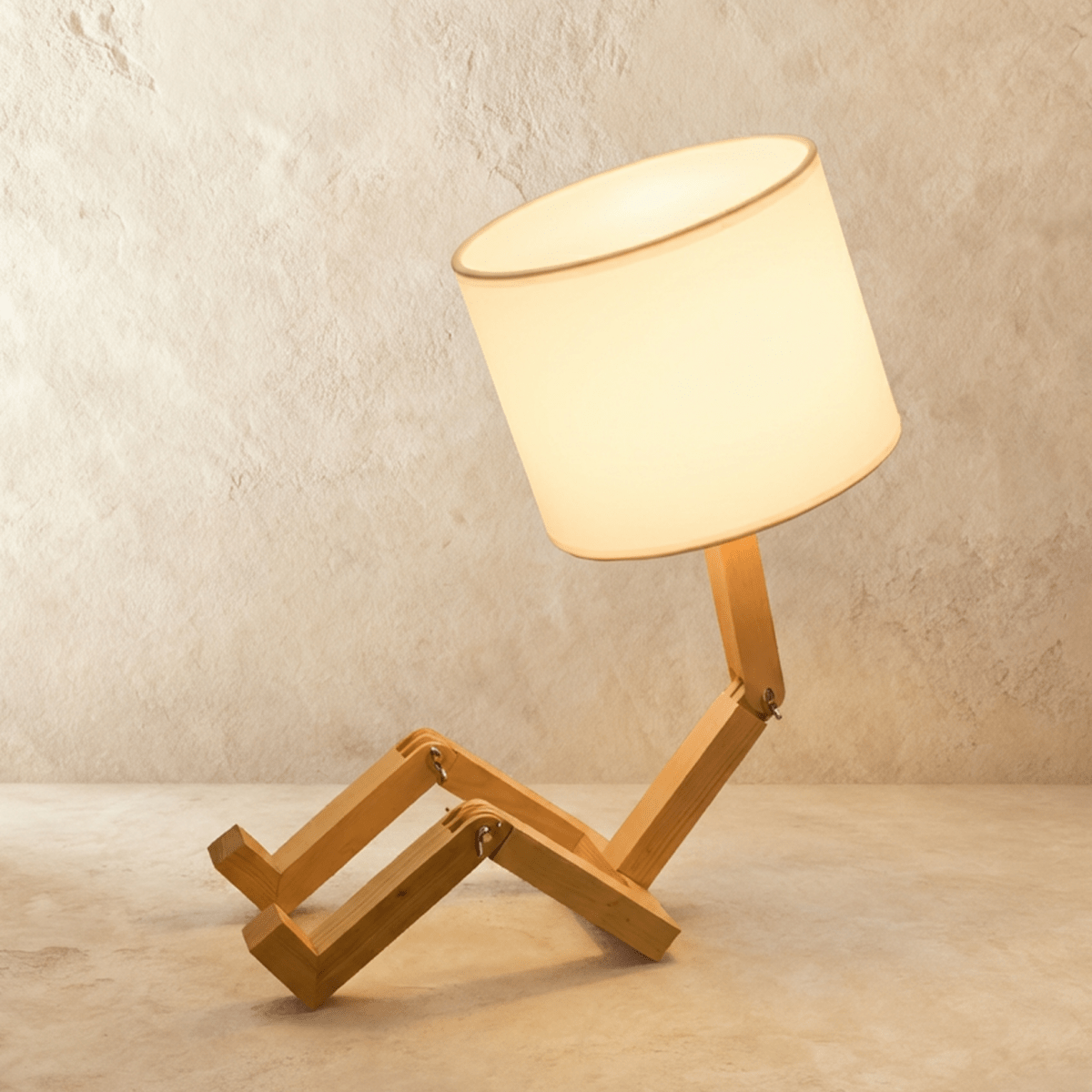 Table Light Man Mechanical Man Table Lamp – Fun, Bendable, Creative Design – Residence ...