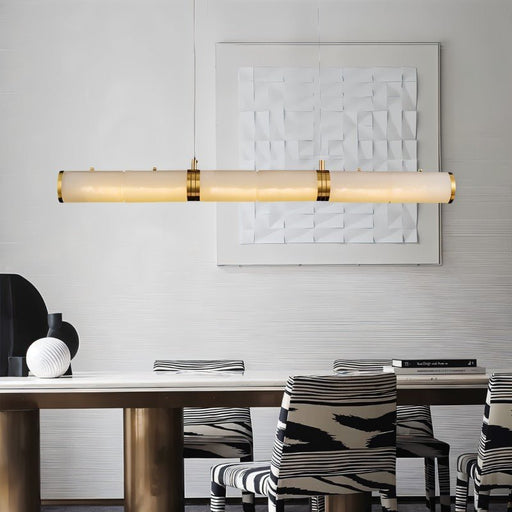 Miglan Alabaster Chandelier Light - Dining Room Light Fixtures