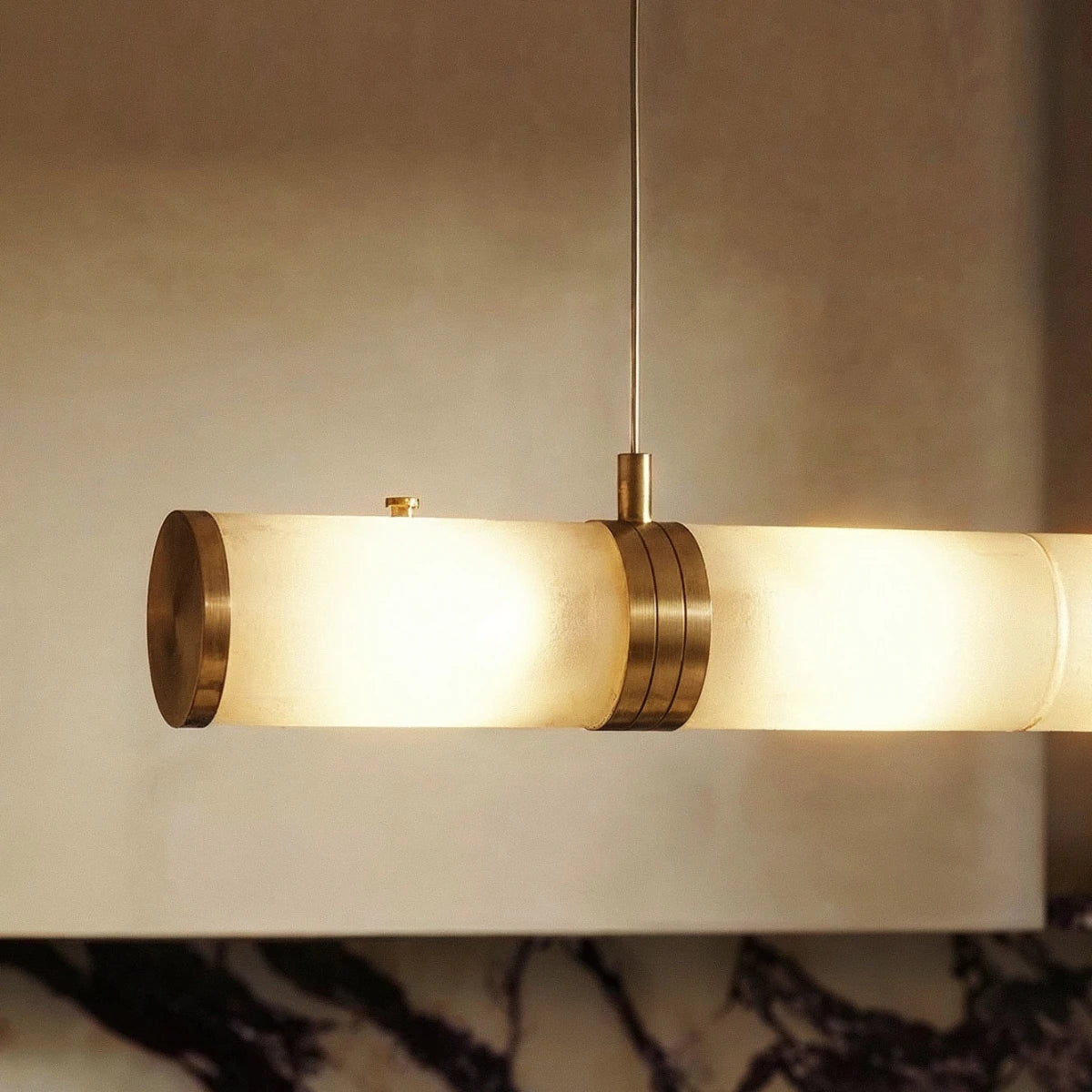 Miglan Alabaster Chandelier Light - Residence Supply
