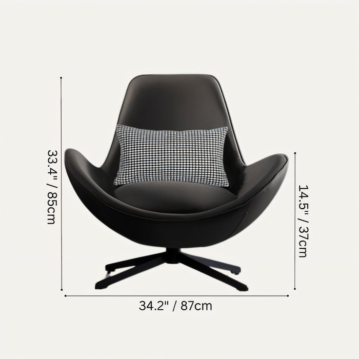 Mintu Accent Chair Size
