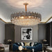 Misbah Round Chandelier - Living Room Lighting