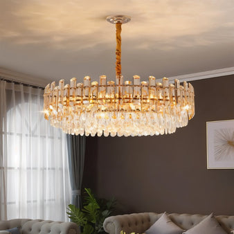 Misbah Round Chandelier - Modern Chandeliers