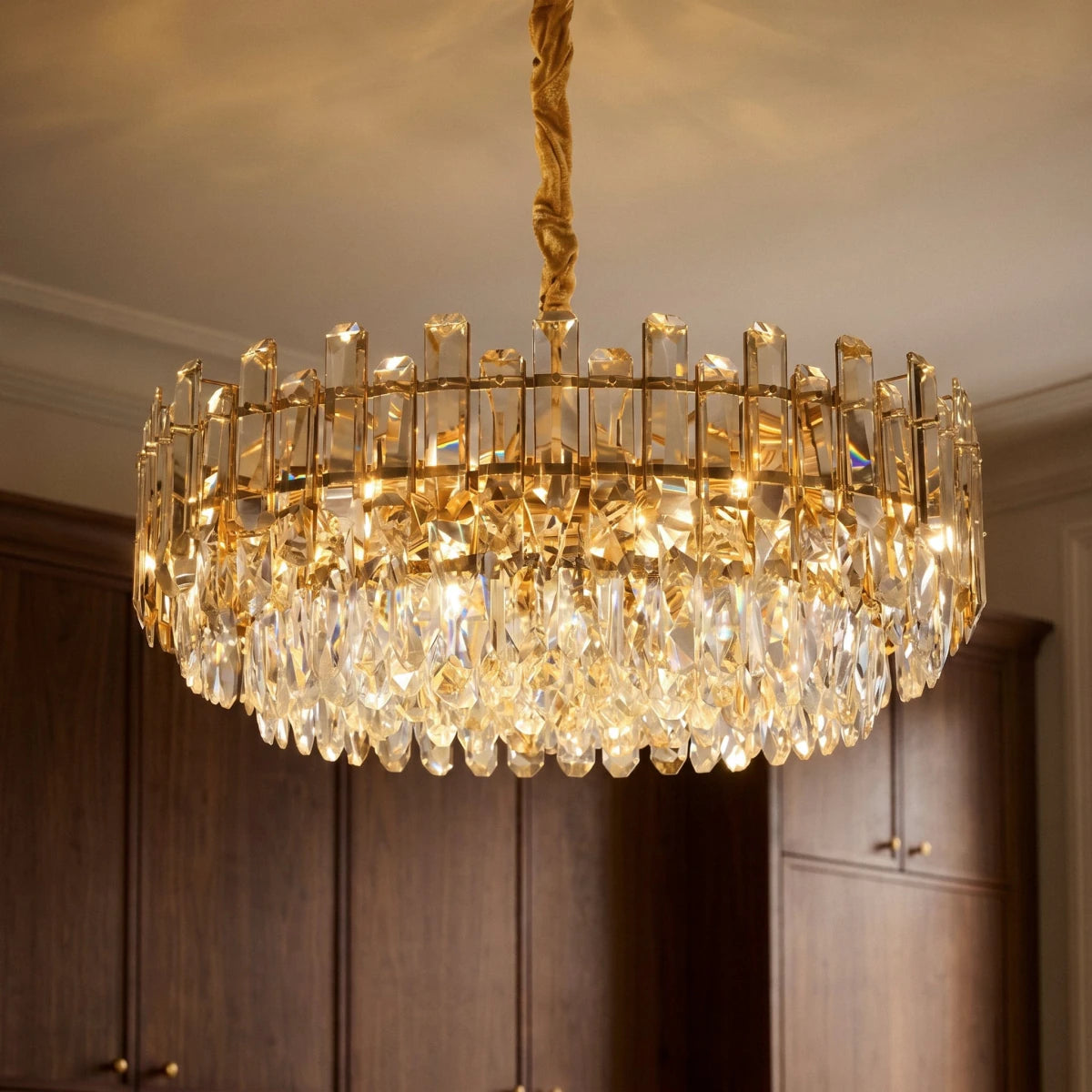 Misbah Round Chandelier - Residence Supply