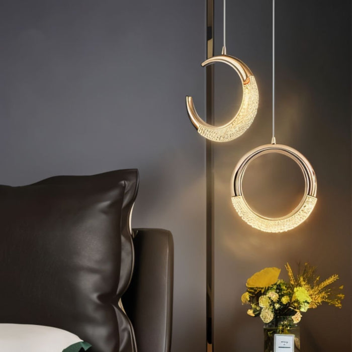 Moonglow Pendant Light - Modern Lighting for Bedroom