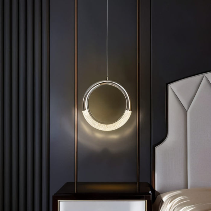 Moonglow Pendant Light - Modern Light Fixtures for Bedroom