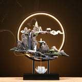 Moonlit Incense Burner Table Lamp