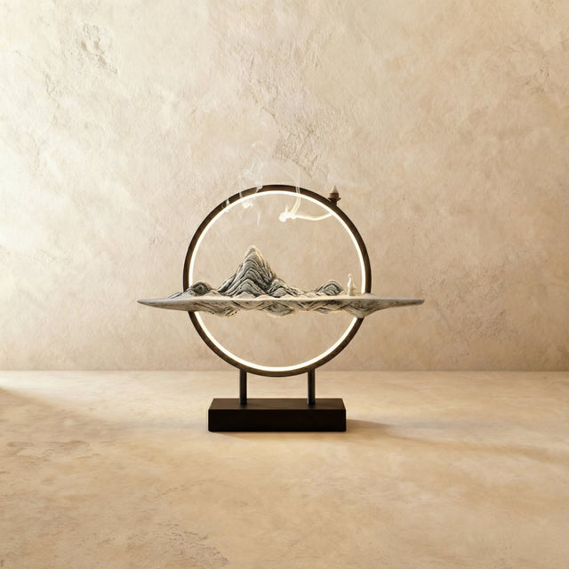 Moonlit Incense Burner Table Lamp - Residence Supply