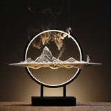 Moonlit Incense Burner Table Lamp