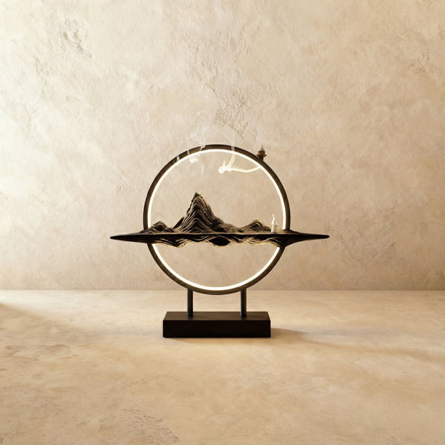 Moonlit Incense Burner Table Lamp - Residence Supply