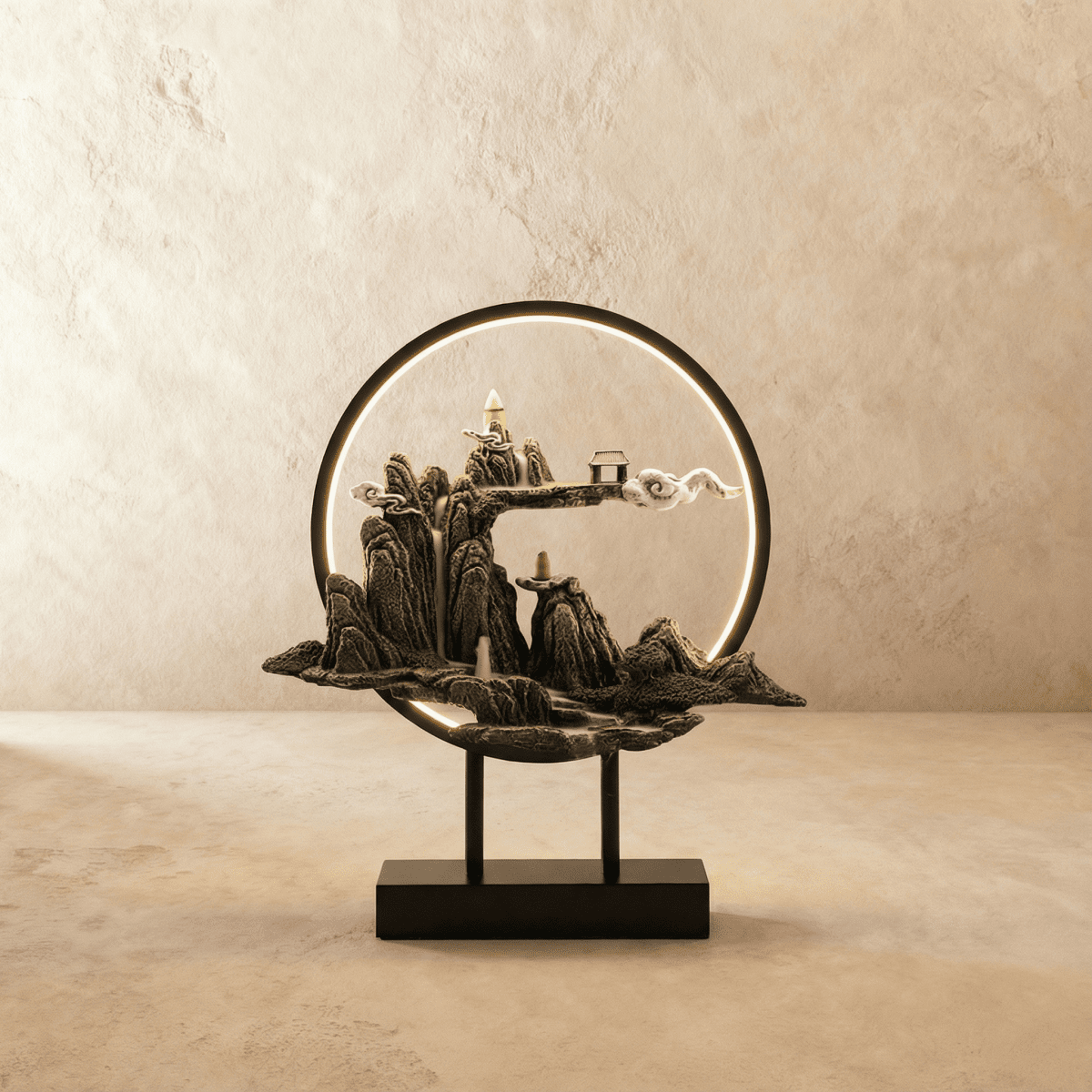 Moonlit Incense Burner Table Lamp - Residence Supply