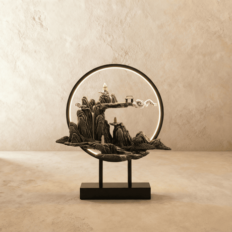 Moonlit Incense Burner Table Lamp - Residence Supply