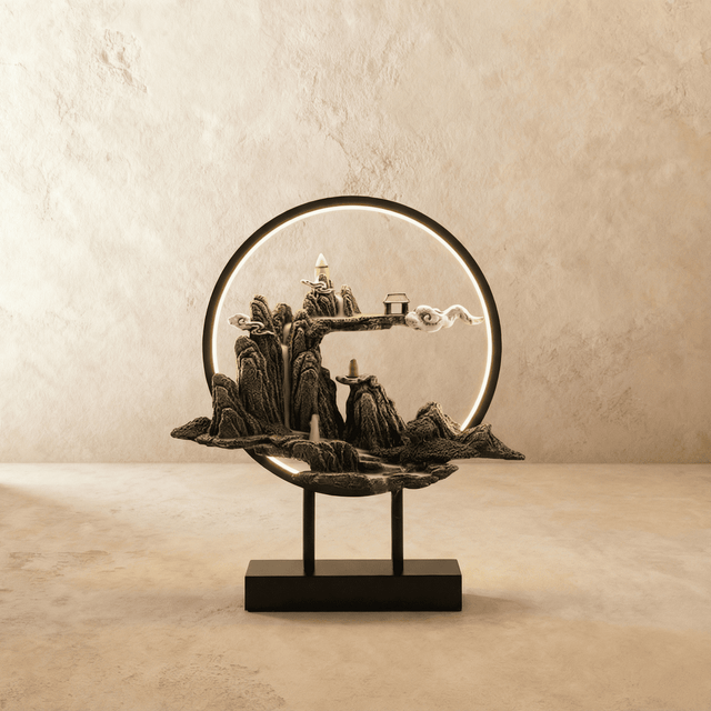 Moonlit Incense Burner Table Lamp - Residence Supply