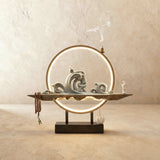 Moonlit Incense Burner Table Lamp - Residence Supply