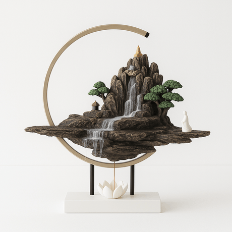 Moonlit Incense Burner Table Lamp - Residence Supply