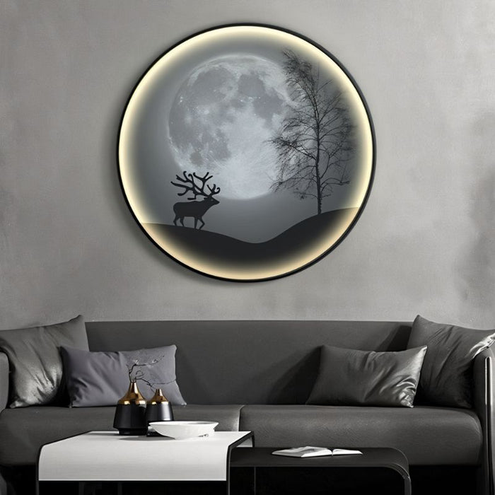 Moonshine Illuminated Art - Modern Lighting for Living Room