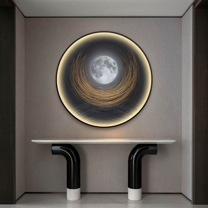 Moonshine Illuminated Art - Light Fixtures for Living Room