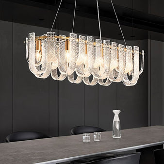 Mudil Oval Chandelier - Modern Lighting