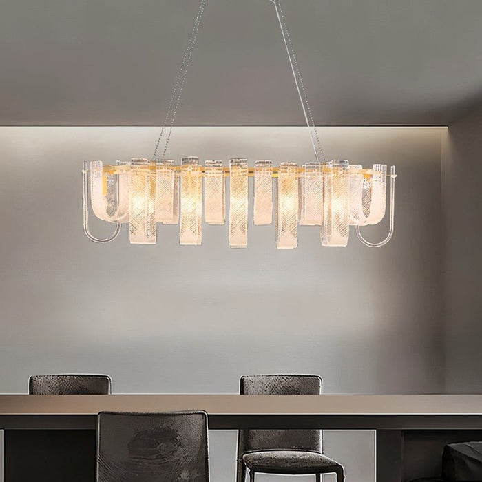 Mudil Oval Chandelier - Contemporary Lighting
