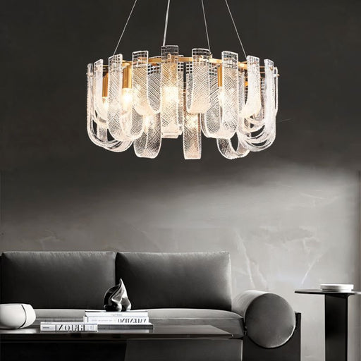 Mudil Round Chandelier - Living Room Lighting